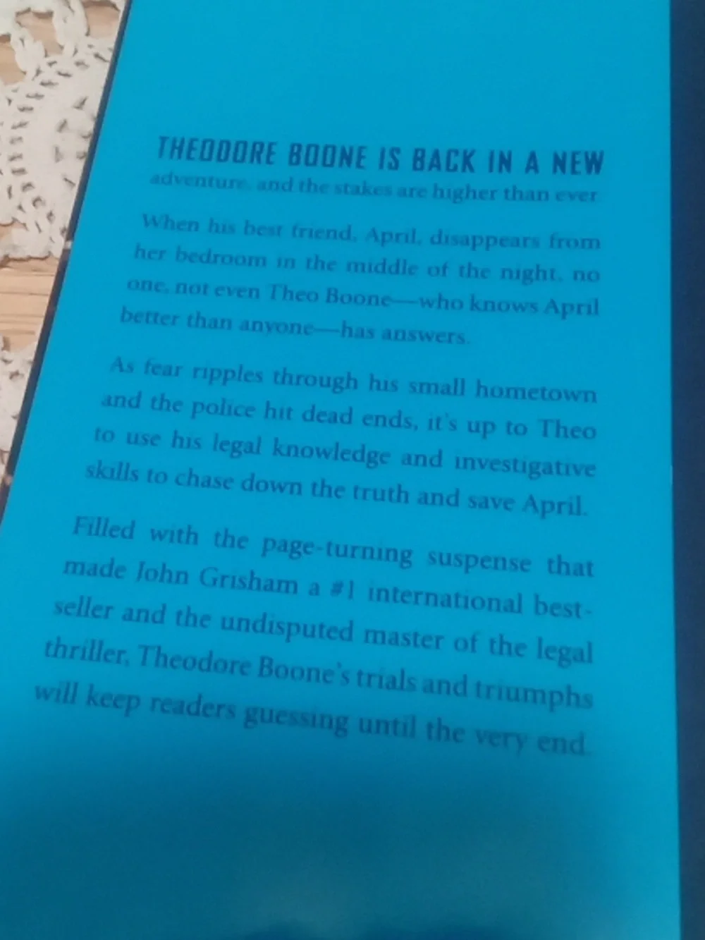 Book Sale! 3 for $10! The Abduction #2 in the Theodore Boone Series